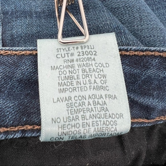 Just Black Skinny Frayed Hem Jeans Size 27 Women’s - Picture 6 of 6